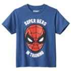 Boys 4-7 Marvel Spider-man Super Hero In Training Graphic Tee, Boy's, Size: 7, Med Blue