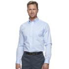 Men's Croft & Barrow&reg; Classic-fit Easy Care Button-down Collar Dress Shirt, Size: 17.5-32/33, Light Blue