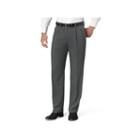 Big & Tall Van Heusen Classic-fit No-iron Pleated Dress Pants, Men's, Size: 52x30, Grey