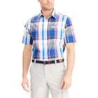 Men's Chaps Classic-fit Performance Woven Button-down Shirt, Size: Medium, Natural