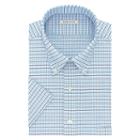 Men's Van Heusen Regular-fit Wrinkle-free Dress Shirt, Size: L 16.5-17, Brt Blue