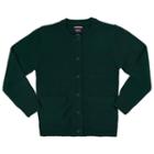 Girls 4-20 & Plus Size French Toast School Uniform Cardigan, Girl's, Size: 7-8, Green