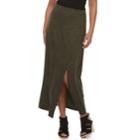 Women's Apt. 9&reg; Tummy Control Maxi Skirt, Size: Small, Green