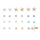 Lc Lauren Conrad Starfish Stud Earring Set, Women's, Multicolor