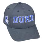 Adult Top Of The World Duke Blue Devils Cool & Dry One-fit Cap, Men's, Grey (charcoal)