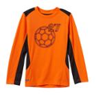 Boys 4-10 Jumping Beans&reg; Mesh Performance Soccer Tee, Boy's, Size: 4, Brt Orange