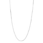 Primrose Sterling Silver Box Chain Necklace - 18 In, Women's, Size: 18, Grey