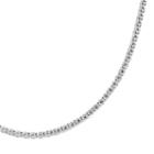 Sterling Silver Wheat Chain Necklace - 20-in, Women's, Size: 20, Grey
