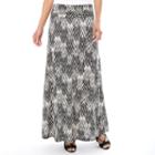 Women's Apt. 9 Printed Column Maxi Skirt, Size: Regular, Ovrfl Oth