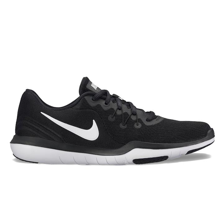 Nike Flex Supreme Tr 6 Women's Cross Training Shoes, Size: 10, Black