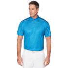 Men's Grand Slam Body Map Printed Polo, Size: Xl, Blue
