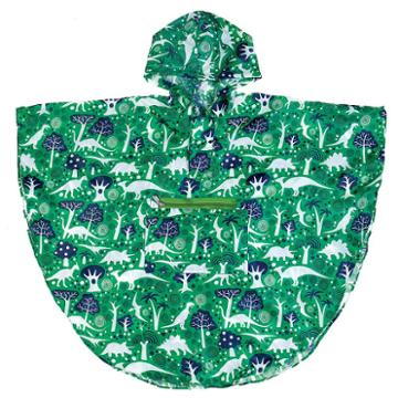 Wildkin Dinomite Dinosaurs Poncho - Kids 4-7, Boy's, Size: S(4-7), Green