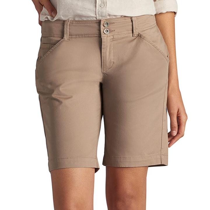 Petite Lee Essential Bermuda Shorts, Women's, Size: 12 Petite, Grey Other