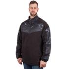 Huntworth 1/4-zip Camouflage Fleece Pullover - Men, Size: Large, Black