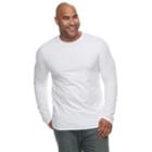 Big & Tall Apt. 9&reg; Premier Flex Classic-fit Stretch Crewneck Tee, Men's, Size: 3xl Tall, White