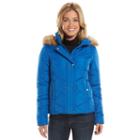 Women's Krush Hooded Puffer Jacket, Size: Xs, Blue
