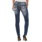 Women's Apt. 9&reg; Embellished Straight-leg Midrise Jeans, Size: 4, Med Blue