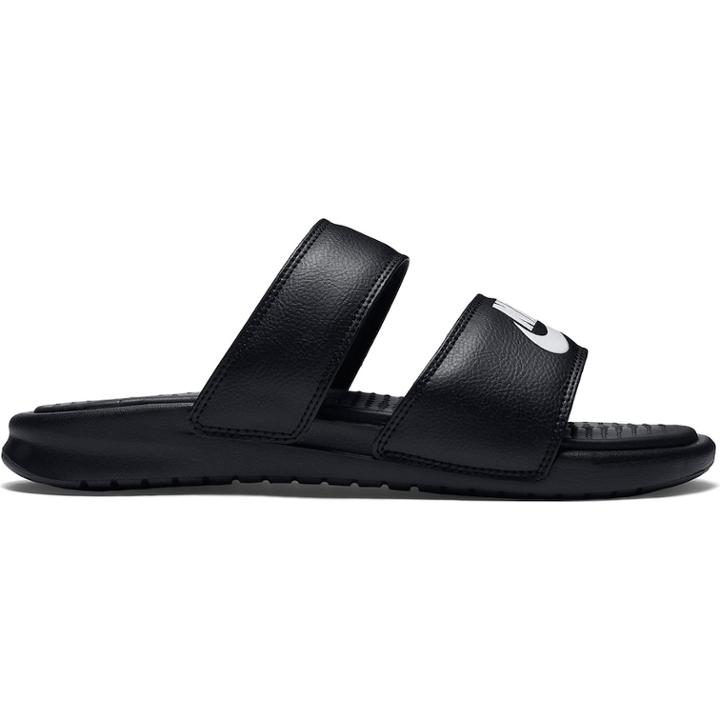 Nike Benassi Duo Ultra Women's Slide Sandals, Size: 7, Grey (charcoal)