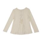 Girls 7-16 Iz Amy Byer Long Sleeve Lace-up Tunic, Size: Medium, White