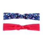 Baby Girl Carter's 2-pk. Floral & Dotted Head Wrap Set, Size: 0-6 Months, Ovrfl Oth