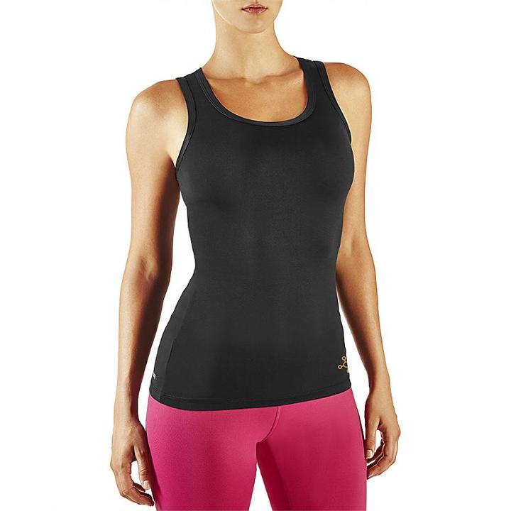 Women's Tommie Copper Recovery Compression Tank, Size: Medium, Black