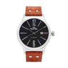 Tw Steel Men's Slim Line Leather Automatic Watch - Twa1310, Brown