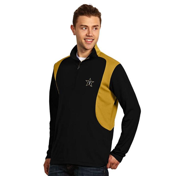 Men's Antigua Vanderbilt Commodores Delta 1/4-zip Pullover, Size: Large, Oxford