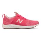 New Balance Fresh Foam Sport V1 Girls' Sneakers, Size: 4 Wide, Dark Pink