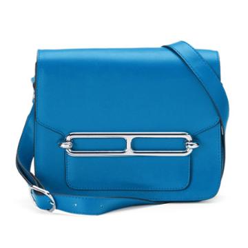 Donna Bella Harper Leather Shoulder Bag, Women's, Blue