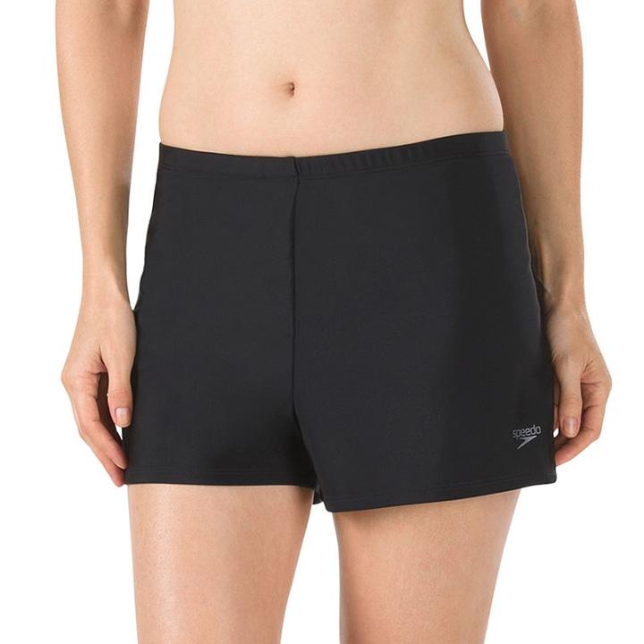 Women's Speedo Compression Swim Shorts, Size: 8, Black
