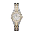Relic Women's Wet Glitz Crystal Two Tone Stainless Steel Watch, Size: Small, Multicolor