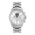 Women's Game Time Oakland Raiders Knockout Watch, Silver