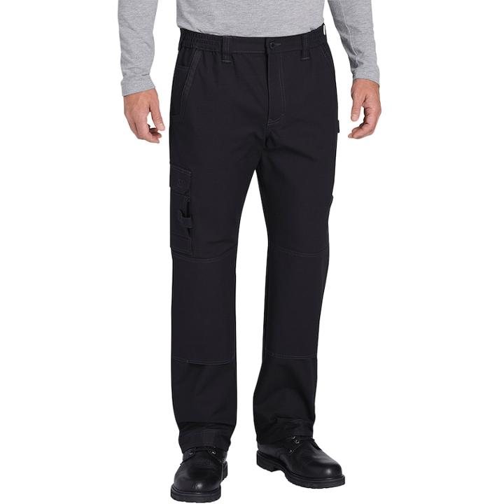 Men's Dickies Pro Cordura Flex Stretch Pants, Size: 36x32, Black