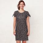 Women's Lc Lauren Conrad Tie-sleeve Swing Dress, Size: Medium, Oxford