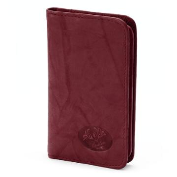 Buxton Heiress Pik-me-up Leather Snap Card Case, Women's, Med Brown