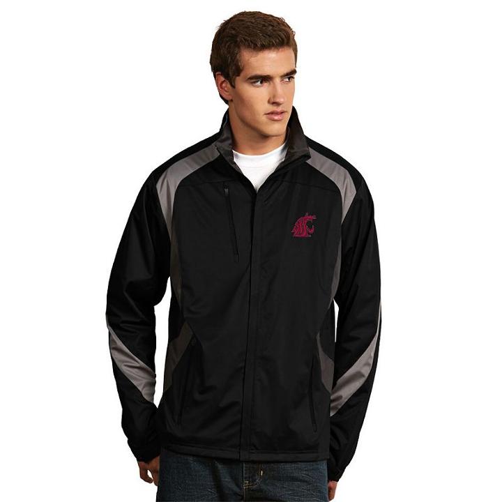 Men's Antigua Washington State Cougars Tempest Desert Dry Xtra-lite Performance Jacket, Size: Small, Oxford