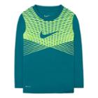 Boys 4-7 Nike Striped Dri-fit Tee, Boy's, Size: 4, Green Oth