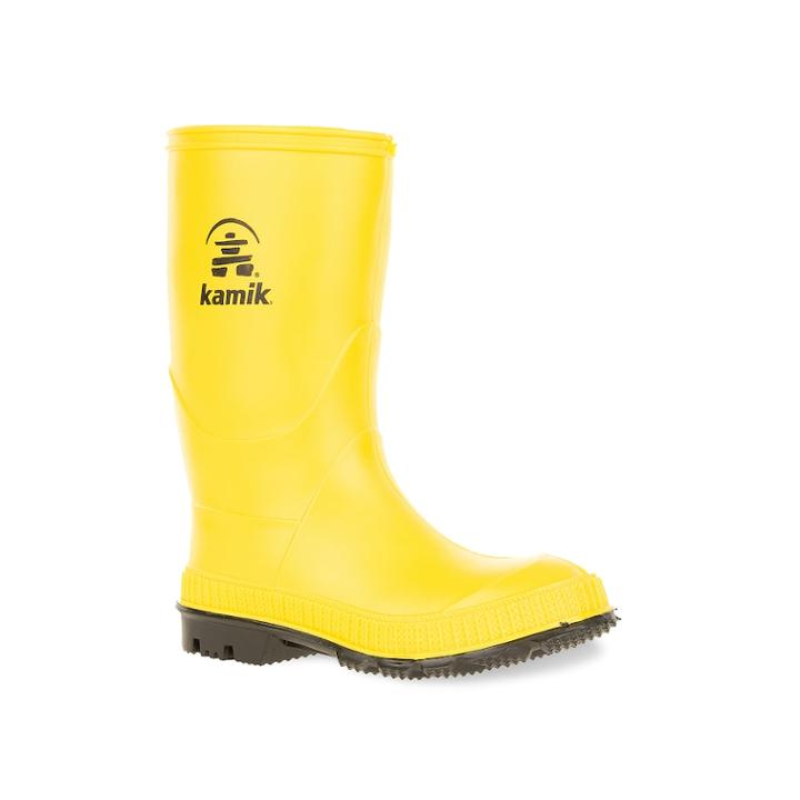 Kamik Stomp Toddler Unisex Boys' / Girls' Rainboots, Size: 12, Yellow