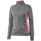 Women's Realtree Rise 1/4-zip Wind Shirt, Size: Xl, Black