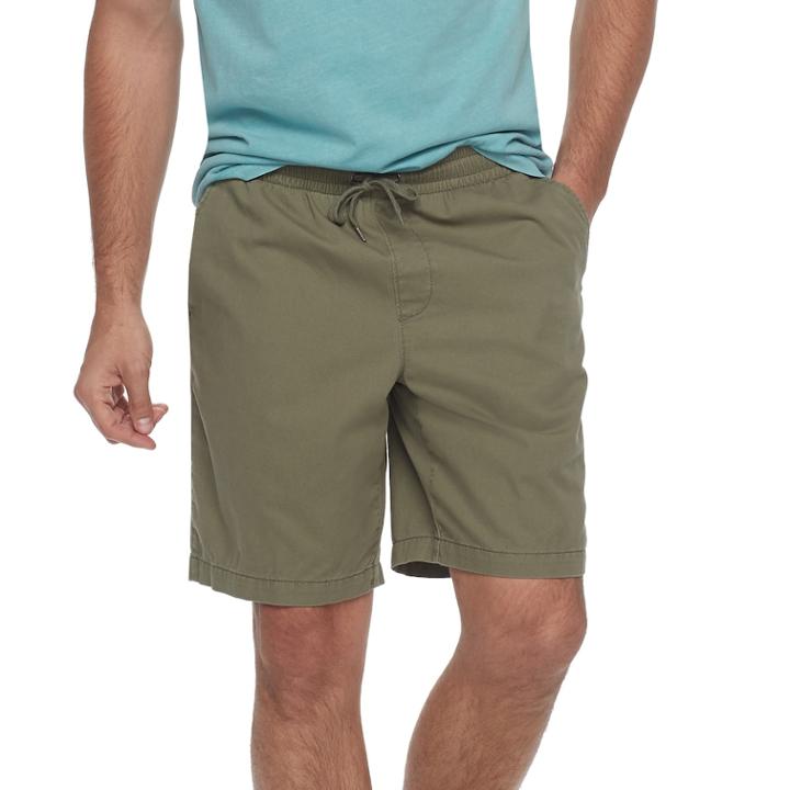 Men's Sonoma Goods For Life&trade; Modern-fit Dock Shorts, Size: Large, Med Green