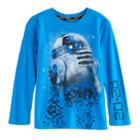 Boys 4-7x Star Wars A Collection For Kohl's R2d2 Graphic Tee, Size: 7x, Brt Blue