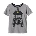 Boys 4-10 Jumping Beans&reg; Dc Comics Batman Crime Fighter Striped Graphic Tee, Boy's, Size: 10, Oxford
