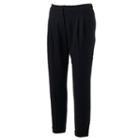 Women's Apt. 9&reg; Pleated Skinny Ankle Dress Pants, Size: 12, Black