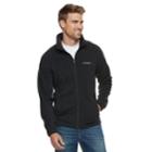 Men's Columbia Fort Spencer Stretch Fleece Jacket, Size: Xxl, Grey (charcoal)