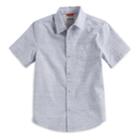 Boys 8-20 Urban Pipeline&reg; Max Wear Solid Button-down Shirt, Size: Medium, Dark Grey