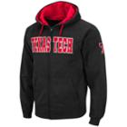 Men's Texas Tech Red Raiders Full-zip Fleece Hoodie, Size: Xl, Grey