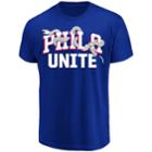 Men's Philadelphia 76ers 2018 Nba Playoffs Tee, Size: Medium, Med Blue