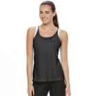 Women's Nike Dri-fit Mesh Racerback Tank Top, Size: Xl, Grey (charcoal)
