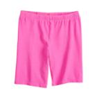 Girls 7-16 & Plus Size So&reg; Midi Bike Shorts, Size: 7-8, Brt Pink