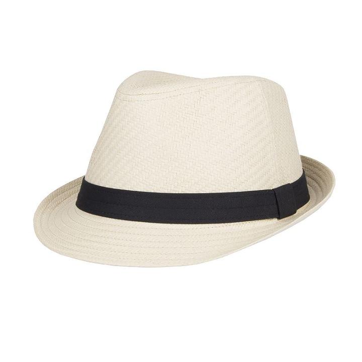 Men's Levi's Straw Fedora, Size: S/m, Natural
